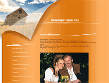 Tablet Screenshot of katzenpension-keil.de